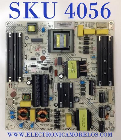 FUENTE PARA TV ATVIO / NUMERO DE PARTE 34018132 / L120E02C1 / 35022937 / I7Y193018511 / GD190082 / 190323T7A / MODELO UDl55MK662